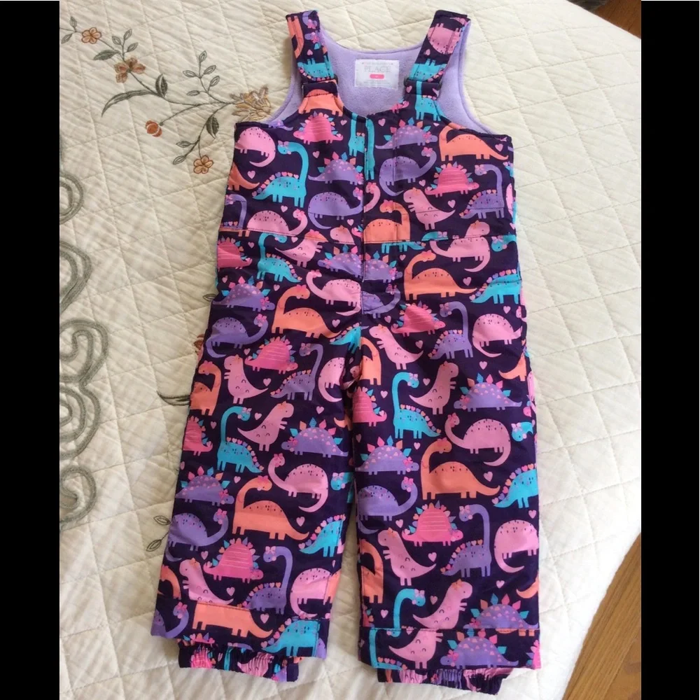 The Children’s Place dinosaur snow pants
